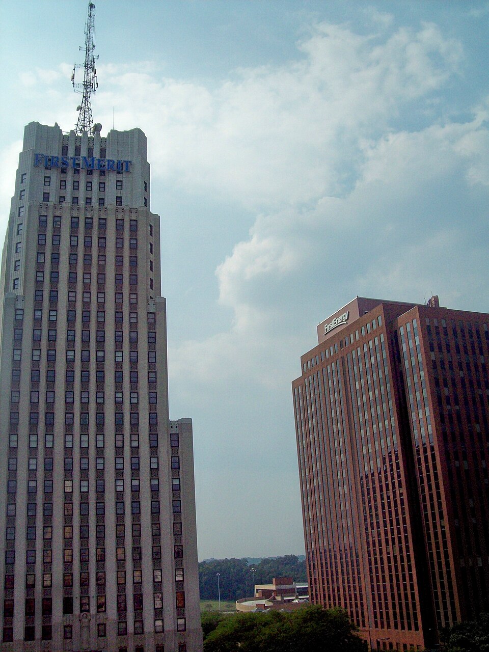 FirstEnergy's headquarters building in Akron